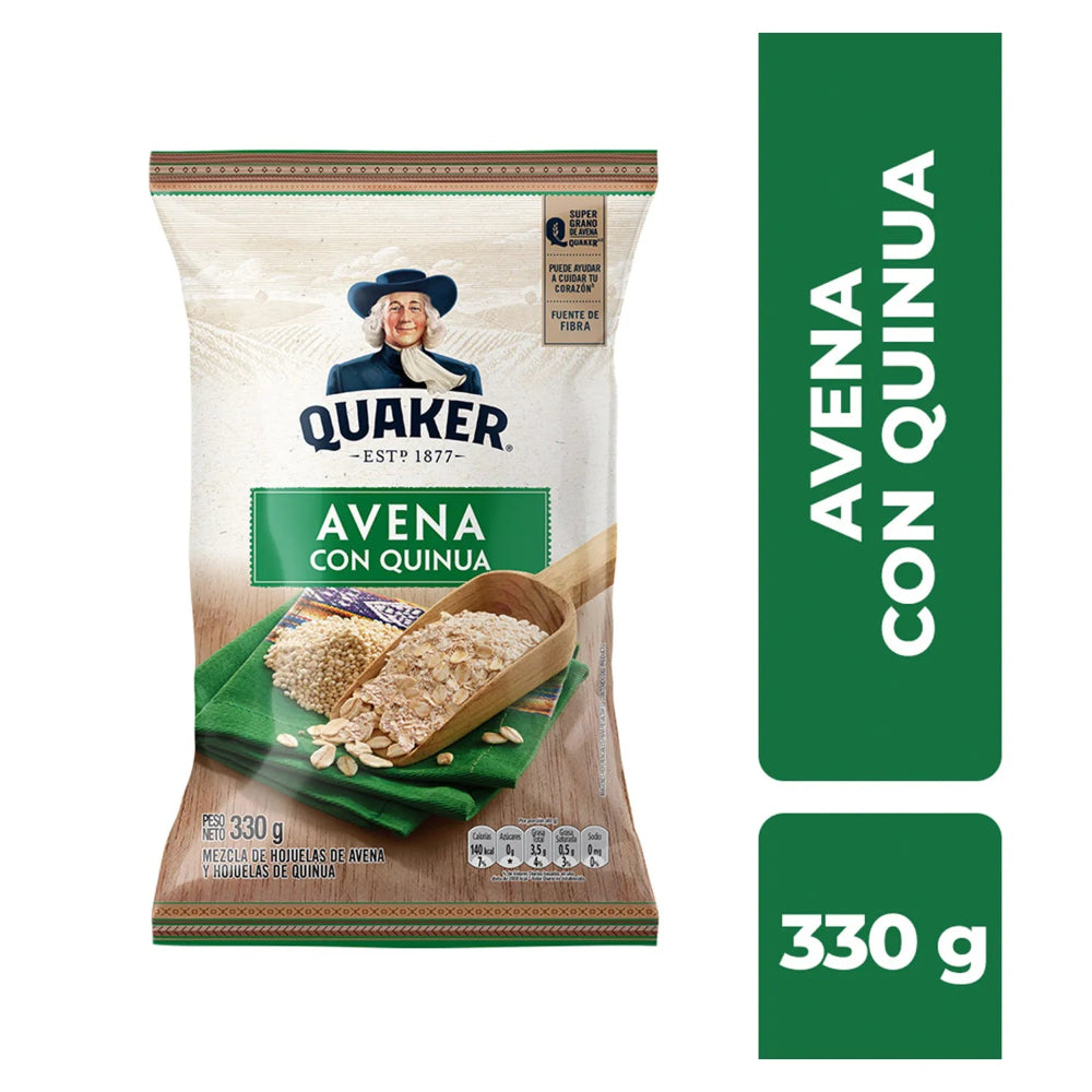 Avena Quaker con Quinua Bolsa 330gr
